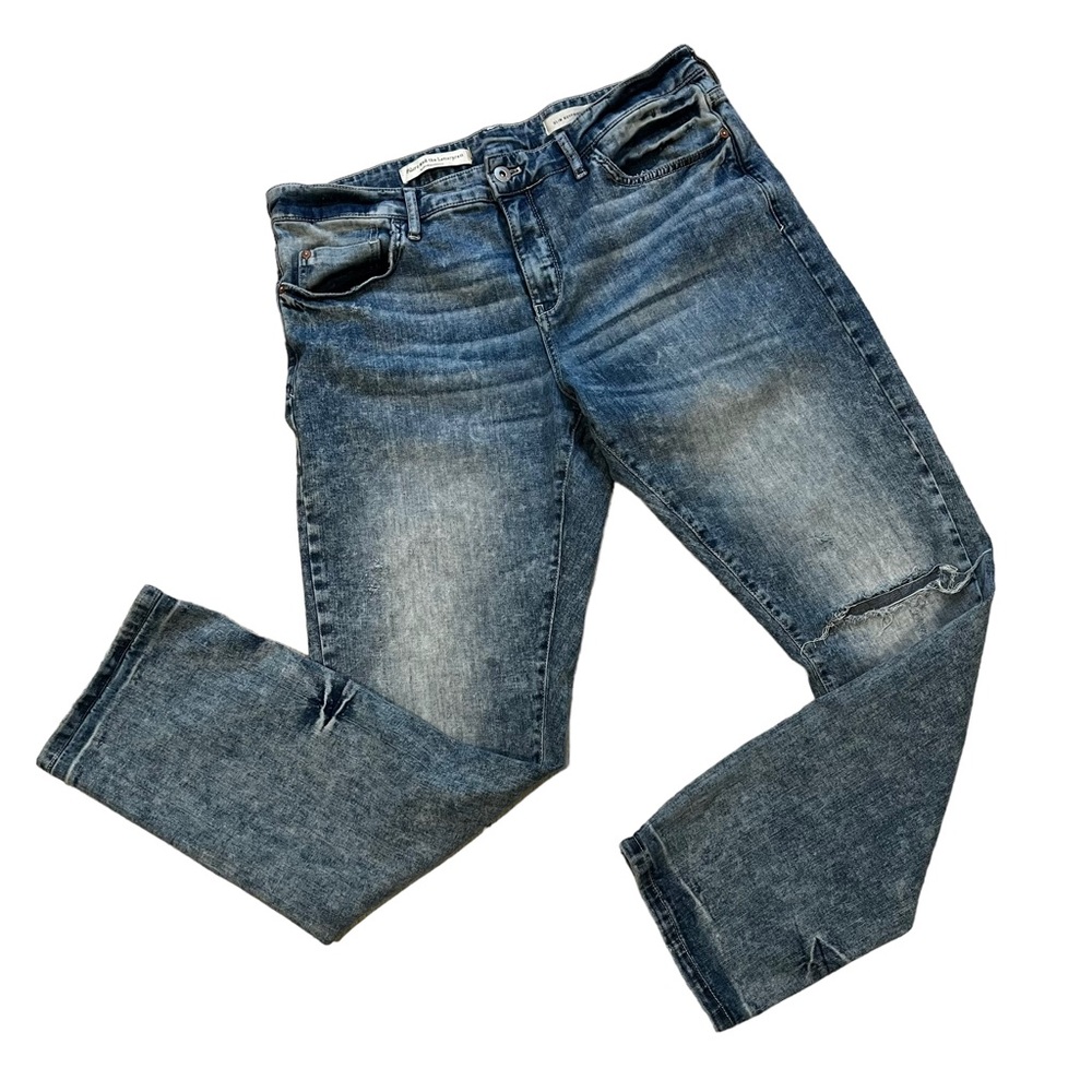 Pilcro And The Letterpress Distressed Slim Boyfriend Jean, Sz 31 - Picture 2 of 14
